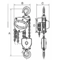 DIFERENCIAL MANUAL 2.000KGx5M S.630 JAGUAR - Image 4