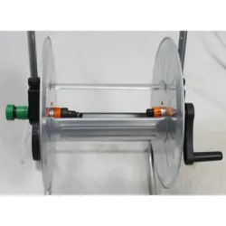 ENROLADOR DE MANGUEIRA AÇO ZINCADO COM RODAS 50M -AGR-AGRATI - Image 2