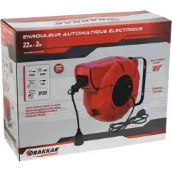 ENROLADOR ELÉTRICO AUTOMÁTICO 22M 230V DRAKKAR - Image 2