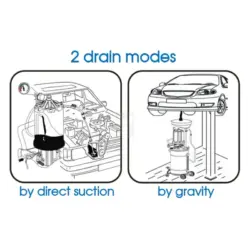 EXTRATOR DE ÓLEO PNEUMÁTICO 80L KING TONY - Image 3