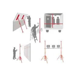 PRUMO EXTENSIVEL PROGRESSIVO 95/170cm ALTRAD - Image 3