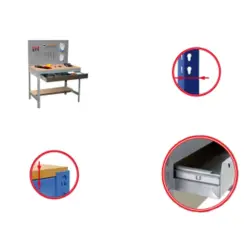 BANCADA PAINEL PERFURADO 600 KG SIMONWORK - Image 2