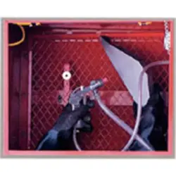 CABINE DE JACTO DE AREIA DE BANCO TOOLHUB - Image 2