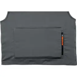 COLETE DE TRABALHO MACH 2 CINZENTO/LARANJA - Image 4