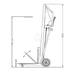 EMPILHADOR/STACKER MANUAL 170 KG ND - Image 4