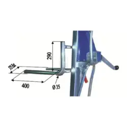 EMPILHADOR/STACKER MANUAL 170 KG ND - Image 6