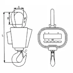 GANCHO PESADOR 3T LCD 38MM JAGUAR - Image 2