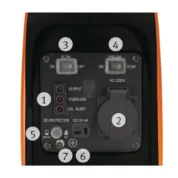 GERADOR INVERTER PG-I8SR 0.8 KW UNICRAFT - Image 6