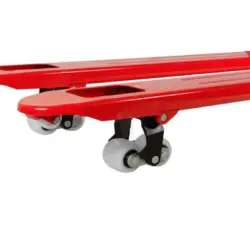 PORTA PALETES RODAS PU DUPLAS GARFOS 1150MM HOLZMANN - Image 5