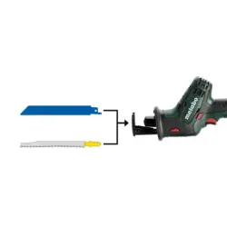 SERRA DE SABRE SSE 18 LTX COMPACT METABO (metaBOX) - Image 3