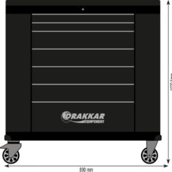 CARRO FERRAMENTAS 7 GAVETAS 2 PORTAS DRAKKAR - Image 7