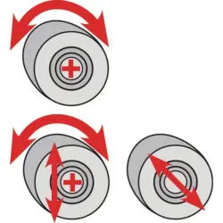 CALANDRA ELÉCTRICA C/ SISTEMA ASSIMÉTRICO RBM 1305-15 E R METALLKRAFT - Image 2