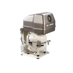 COMPRESSOR MEDICAIR S/ ÓLEO & C/ SECADOR DUAS COLUNAS 50L FINI