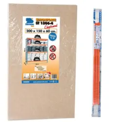 ESTANTE METÁLICA CHIPBOARD 2000X1500X600 AZUL/LARANJA - Image 5