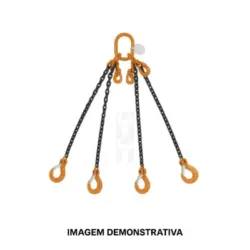 LINGA 4 RAMAIS 3M 6.61T G80-10MM SPA