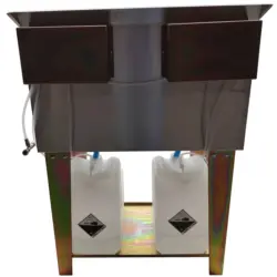 Tanque 2 em 1 c/ Cuba em Aço Inox RAVIOL TPPI780 - Image 4