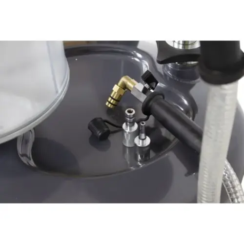 ASPIRADOR OLEO C/VISOR APARADEIRA RESERVAT. 80LTS KROFTOOLS