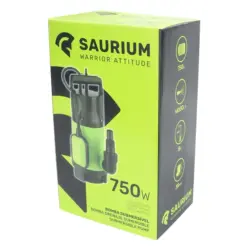 BOMBA SUBMERSÍVEL ÁGUAS SUJAS 750W 14000L/H SAURIUM
