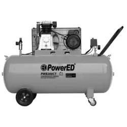COMPRESSOR CORREIAS 200L PWB200CT POWERED - Image 1