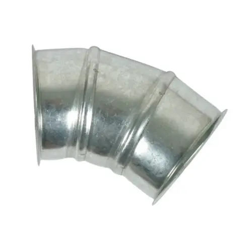 CURVA 45 ° CRAVADO EM AMBOS OS LADOS Ø 100MM HOLZSTAR