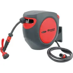 ENROLADOR AUTOMÁTICO MANGUEIRA ÁGUA 15M 14MM DRAKKAR