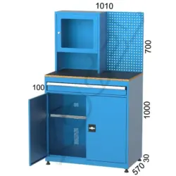 ESTAÇÃO DE TRABALHO P/ COMPUTADOR CINZA KOCEL