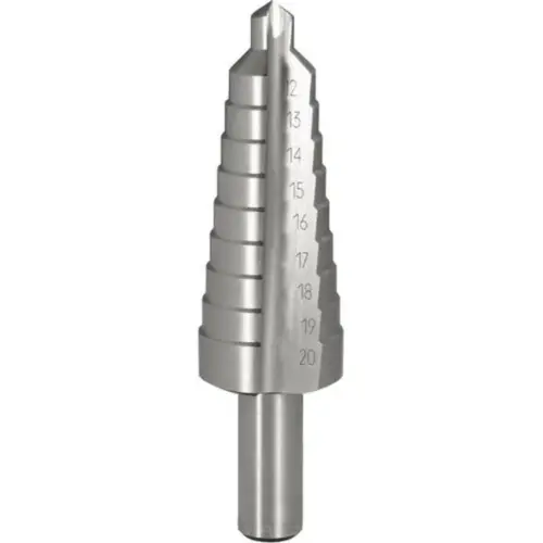 JOGO 3 BROCAS CONICAS ESCALON.(4-12 mm / 12-20 mm / 20-30 mm) OPTIMUM