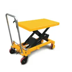 MESA ELEVATÓRIA HIDRÁULICA DUPLA 350KG HU-LIFT