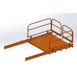 PLATAFORMA VARANDA 1500 KG GRIZ