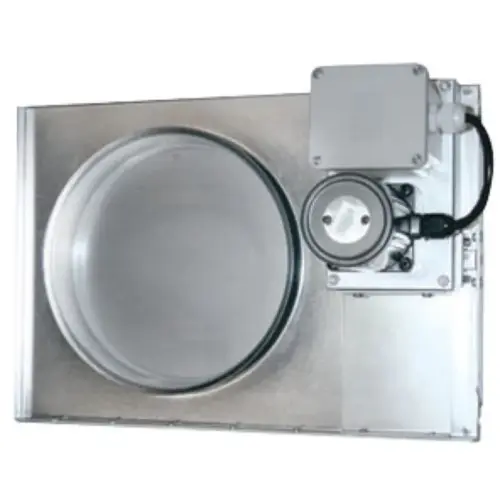 VÁLVULA DE PORTA ELETRÔNICA Ø100MM HOLZSTAR