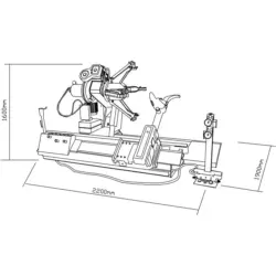 DESMONTADOR PNEUS 14-56" 380V KROFTOOLS - Image 2