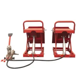 ELEVADOR DE TESOURA MÓVEL HIDRÁULICO 1,35T 450MM (PAR) - Image 5