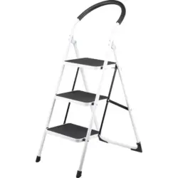 ESCADOTE 3 DEGRAUS AÇO 150KG STILKER